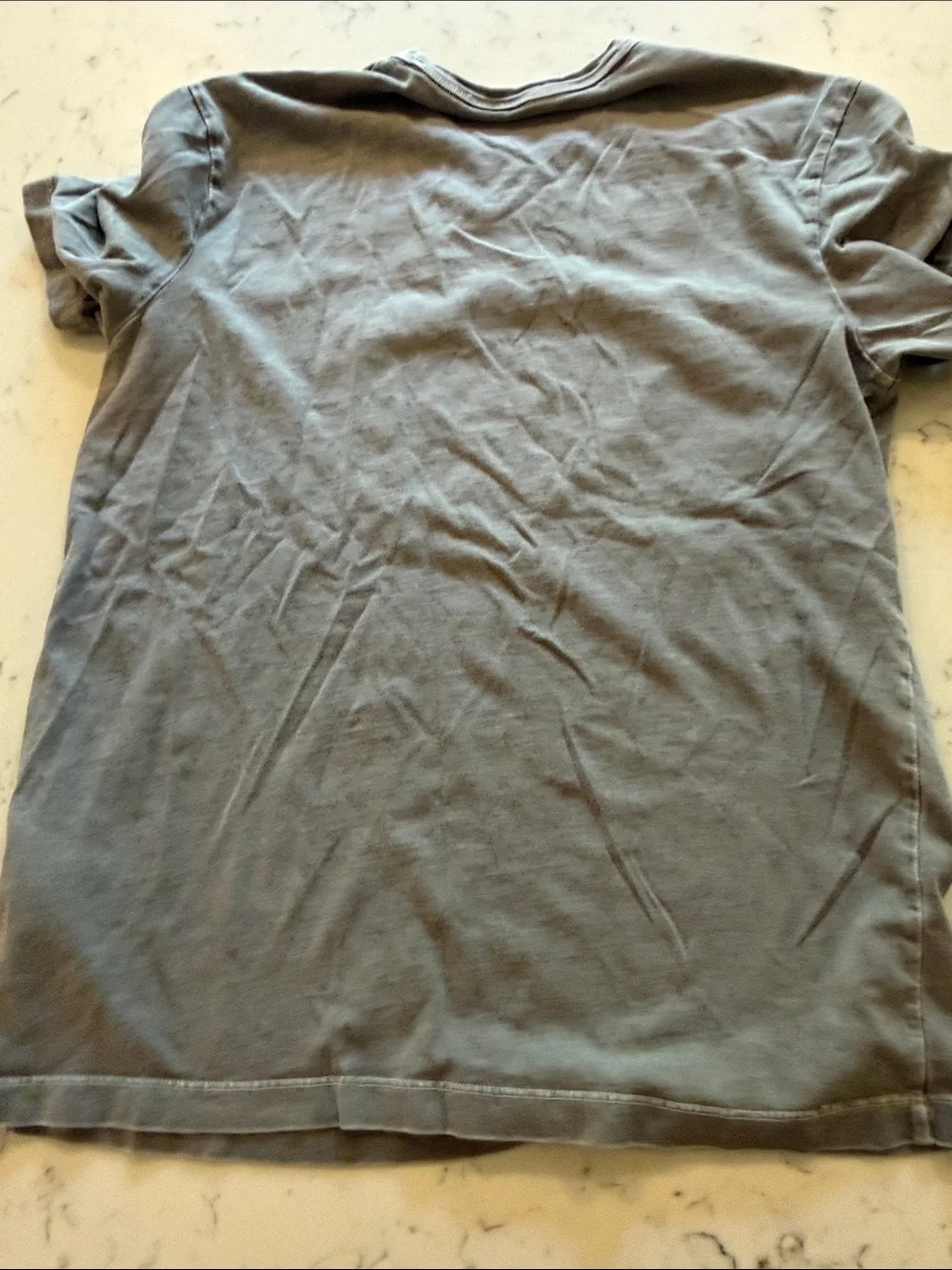 J. Crew Men's Short Sleeve Crew Neck Tee in Slate Blue